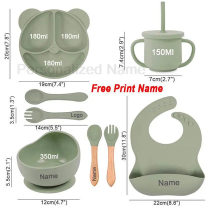 Feeding Set Silicone For Baby